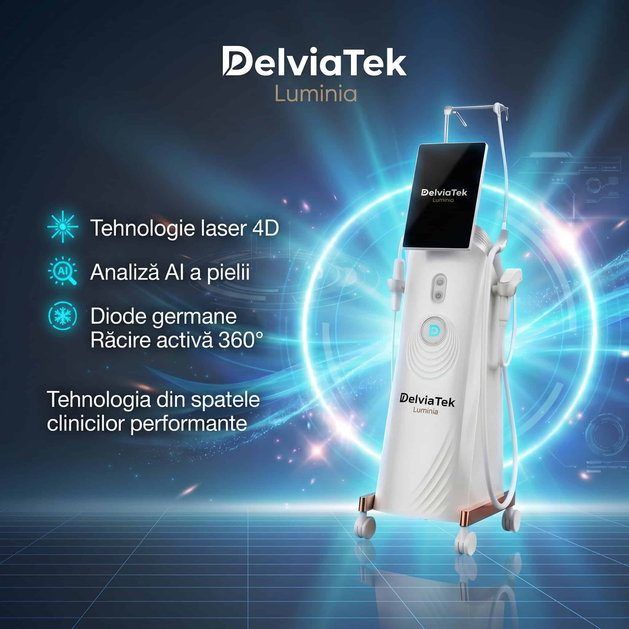 tehnologie estetică premium pentru saloane și clinici Delvia