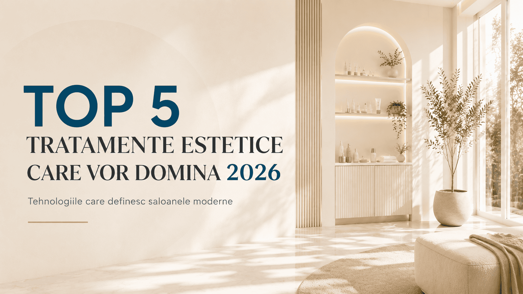 Top 5 tratamente estetice cerute in 2025 si echipamentele profesionale necesare