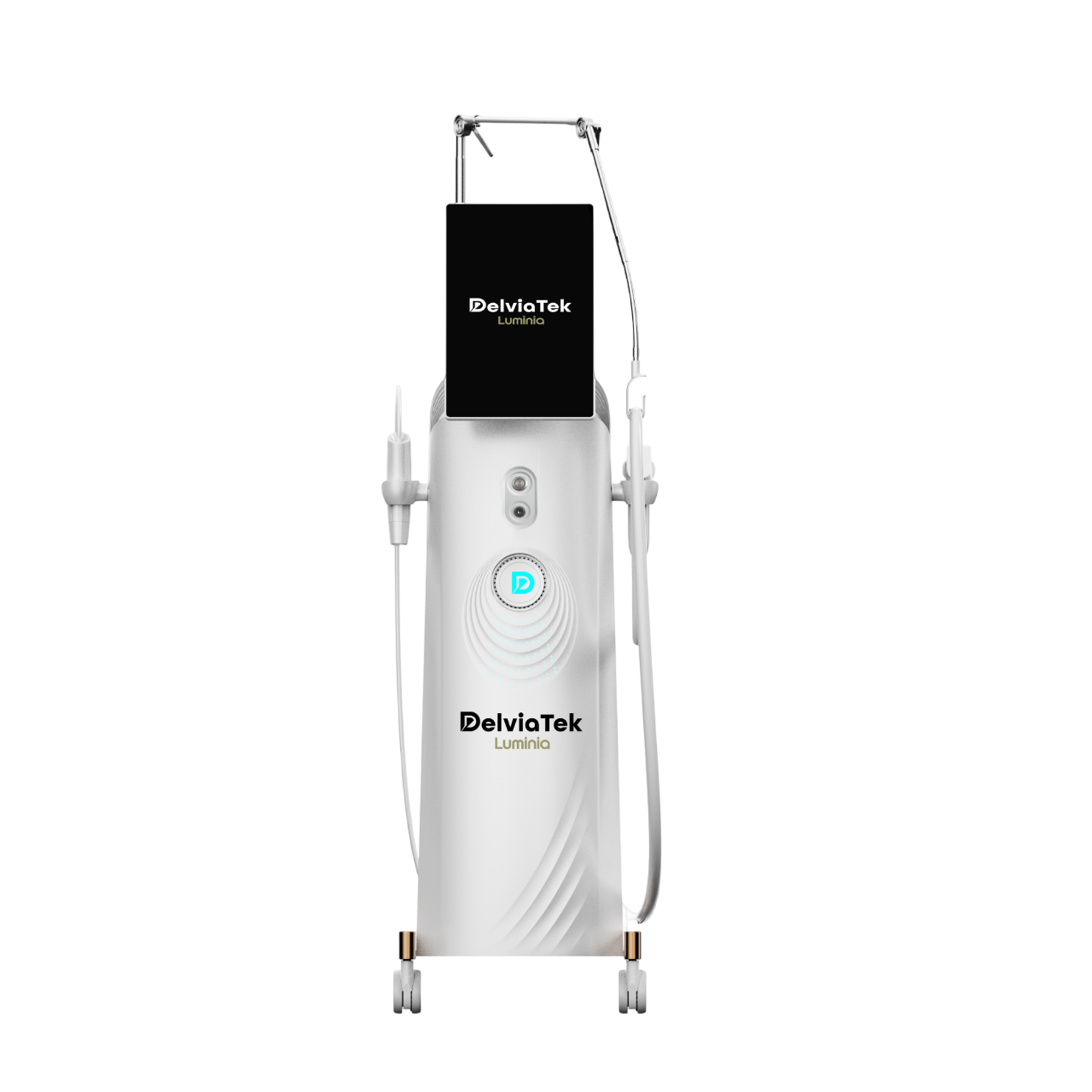 DelviaTek Luminia – design ergonomic inspirat din industria aerospațială cu brat Crane-Arm și consum redus cu 70%