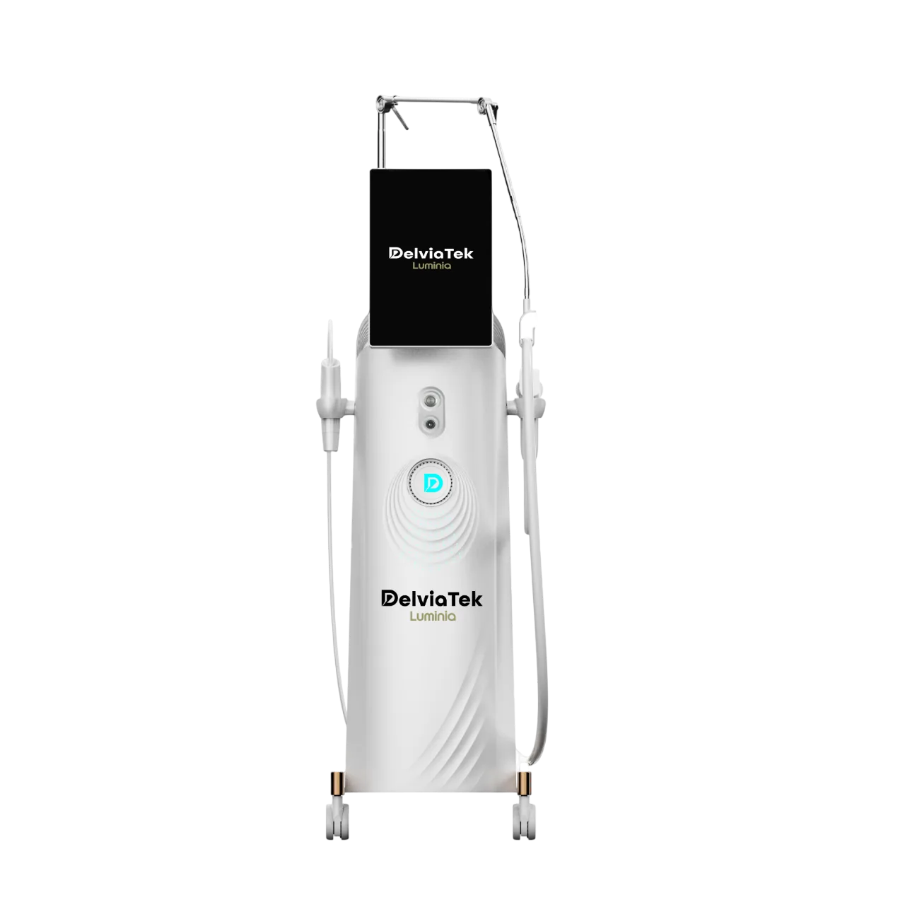 DelviaTek Luminia – design ergonomic inspirat din industria aerospațială cu brat Crane-Arm și consum redus cu 70%