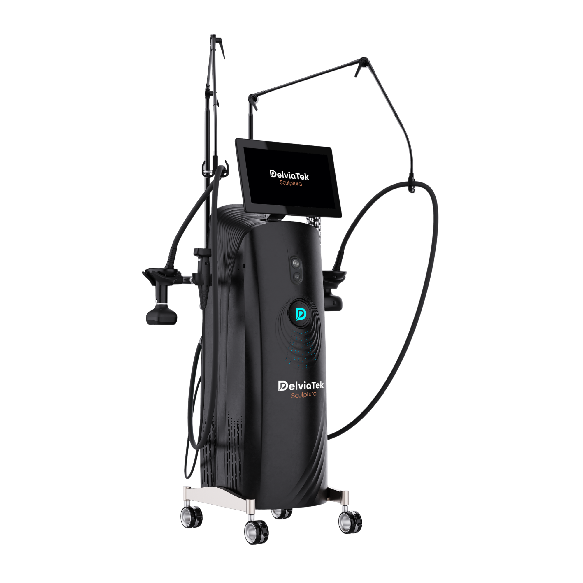 DelviaTek Sculptura – sistem Hybrid Body Sculpting cu RF triplă infraroșu vacuum și role pentru remodelare corporală profesională