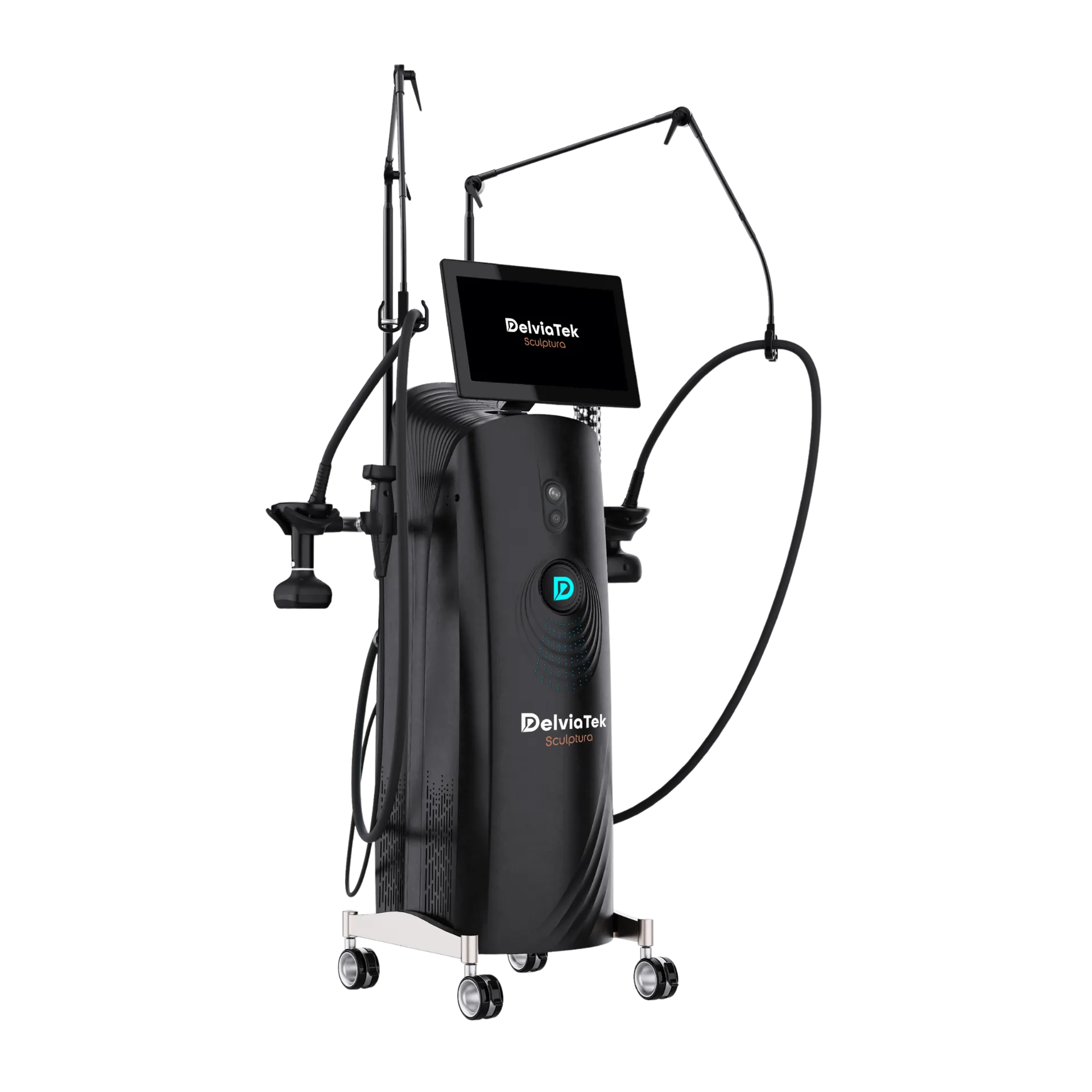 DelviaTek Sculptura – sistem Hybrid Body Sculpting cu RF triplă infraroșu vacuum și role pentru remodelare corporală profesională