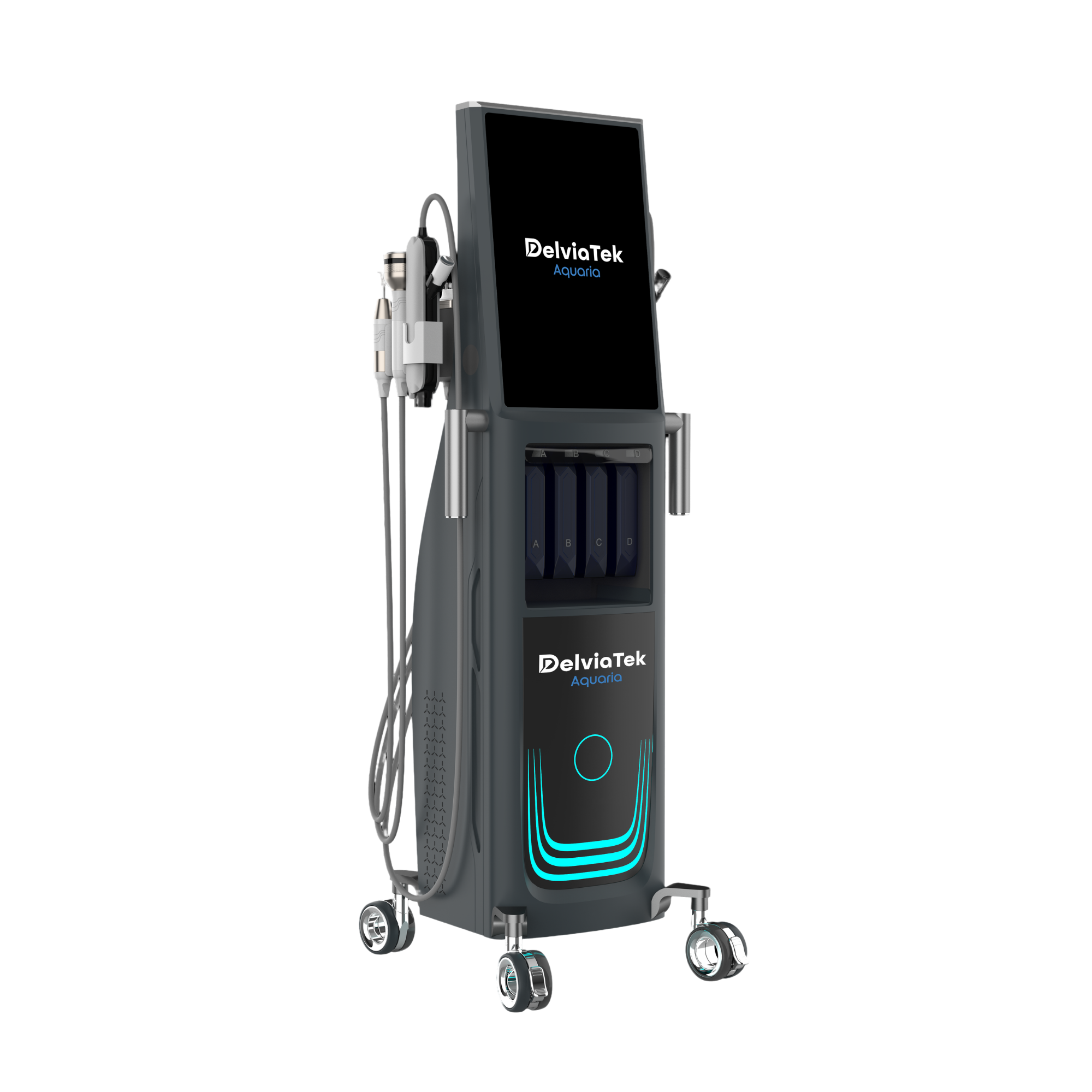 DelviaTek Aquaria – sistem HydraDermal multi-activ pentru purificare, exfoliere, hidratare și regenerare cutanată profesională