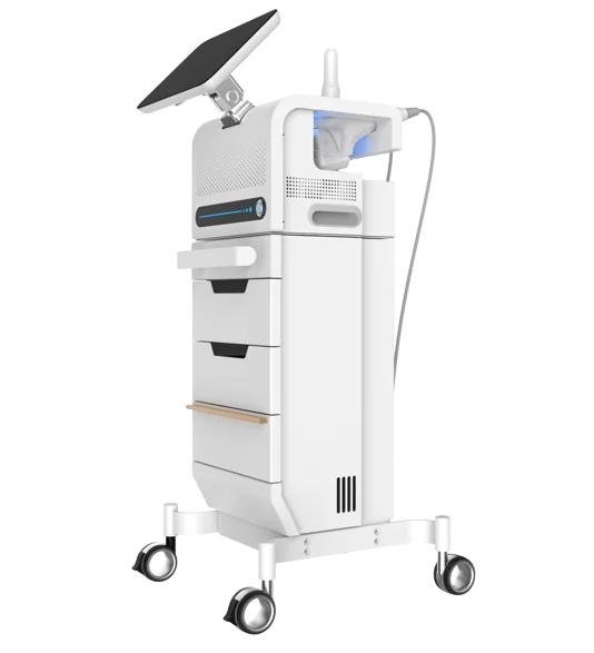 Aparat HIFU 8D Profesional – prezentare tehnologie HIFU stimulare colagen strat SMAS