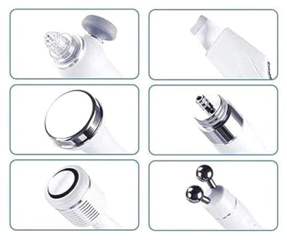 Combina Cosmetică Facială 7în1 – sonde profesionale pentru lifting, rejuvenare și curățare facială